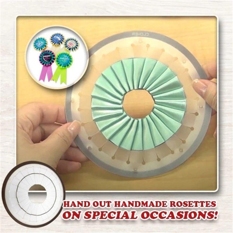 Large Rosette Maker Round Yo-Yo Maker Sewing Crafts Embellishment Rosette Maker