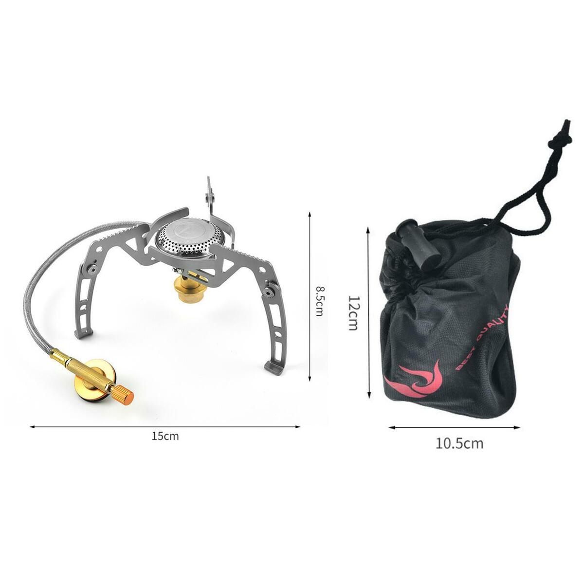 Camp Stove Camping Gas Stove Split Burner Gadgets Gear for Hiking Outdoor