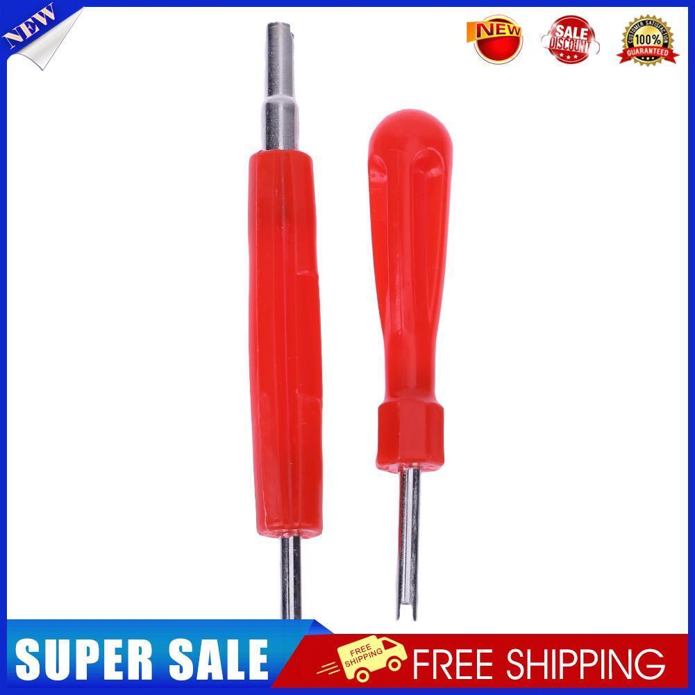Tyre Valve Core Removal Tool+ Dual-End HVAC Installation Remover Changer