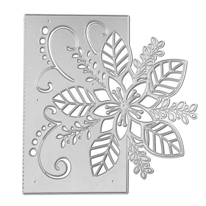 Flower Leaves Metal Cutting Dies Stencil Scrapbooking DIY Album Stamp Paper Card