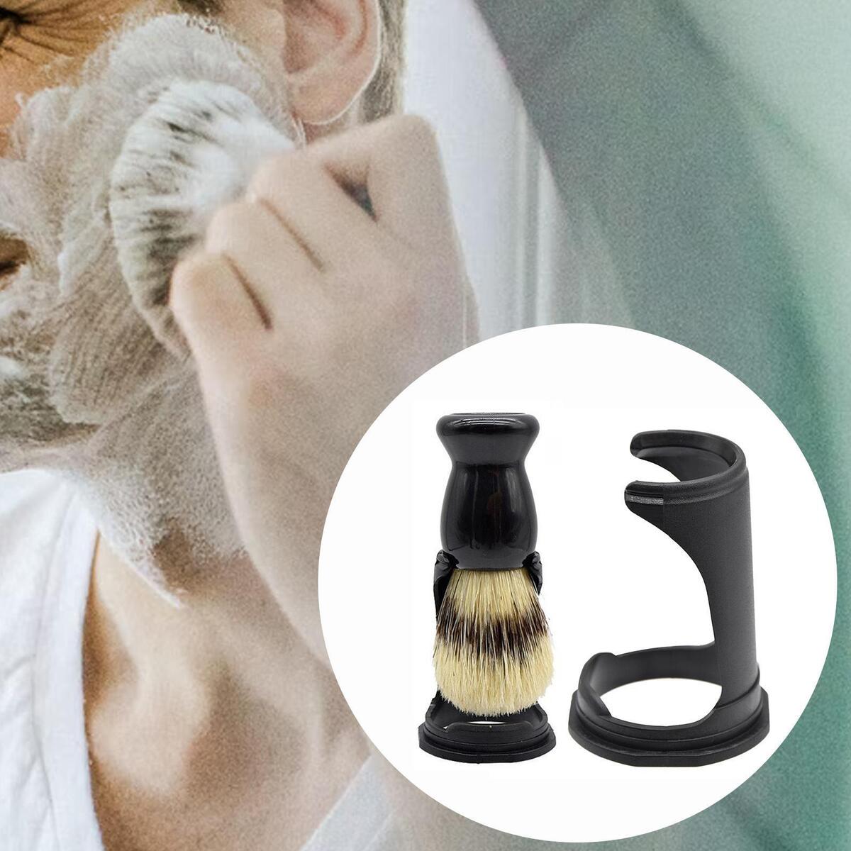 Men'brush Shaving Holder Shaving Shaver and Brush Stand for Shower Room