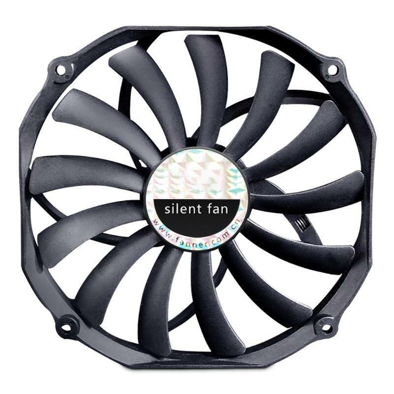 13 Blades PWM Fan 140mm 300-1100RPM 12V Chassis Cooling Fan Ultra ThinCPU Cooler
