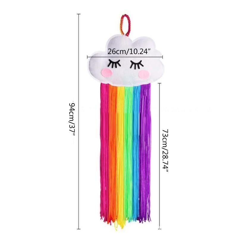 Cloud Hairpin Hair Clip Holder Storage Organizer Baby Girl Room Hanging Ornament