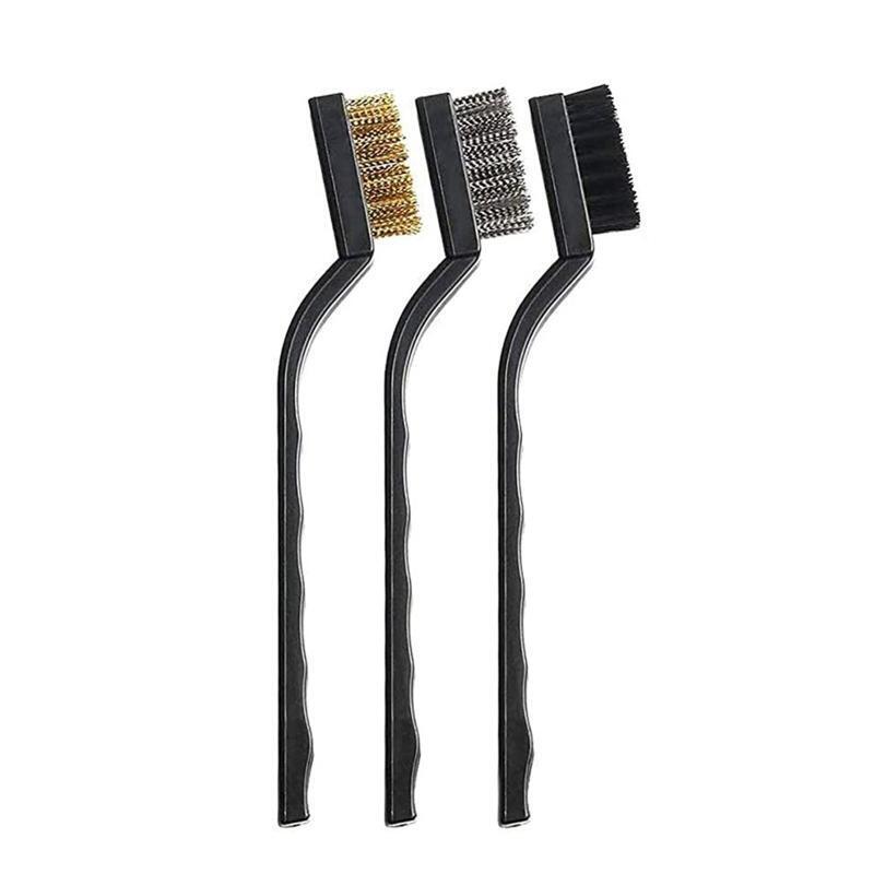 11Pcs Multifunctional Soft Fiber Brush for Cleaning Car Tire Rim Vehicle Washer