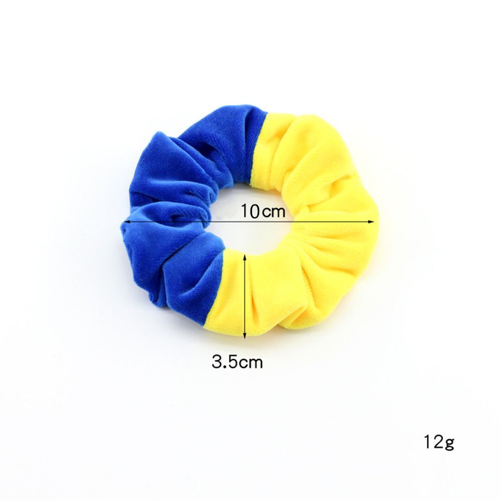 Color Soft Hair Tie Plush Ponytail Holders Velvet Scrunchies Elastic Hair Bands