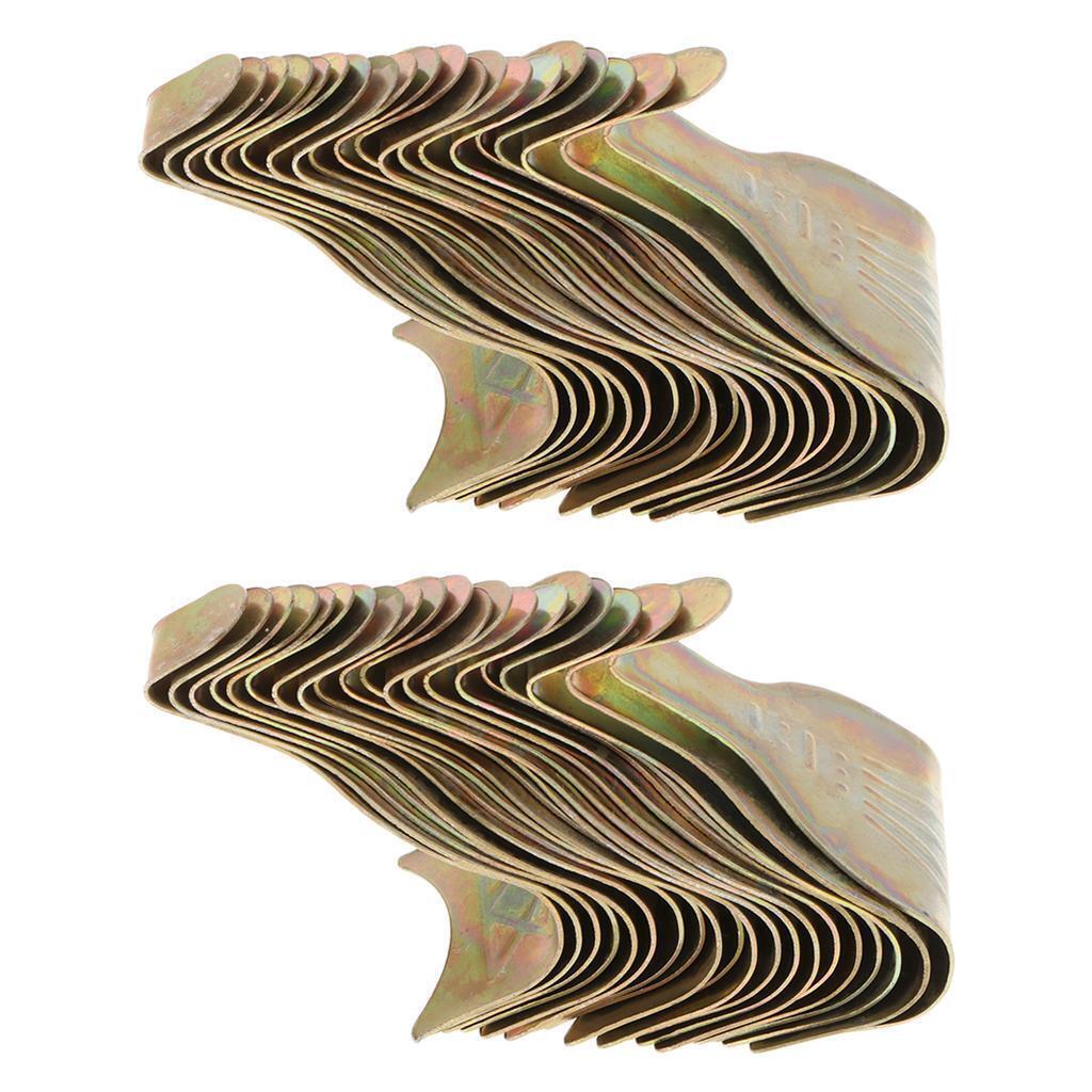 40 Pack Hanger Oil Painting Picture Frame Hook Hanging 1.3x2.4 Inches