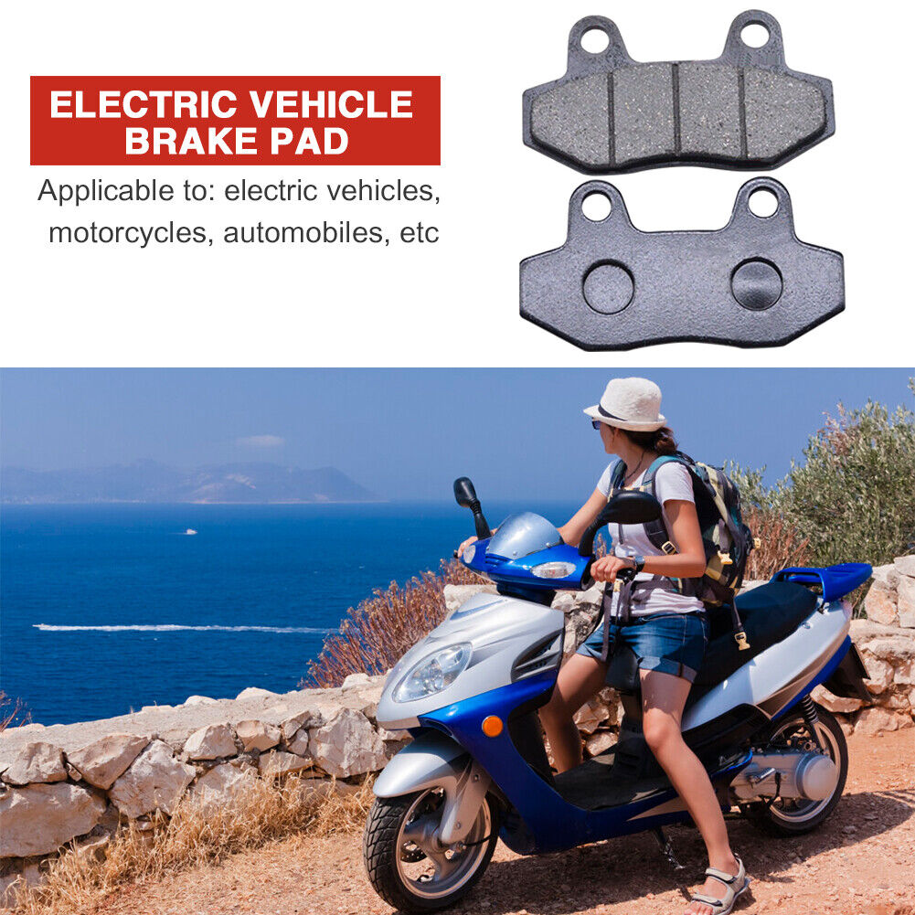 1 Pair Electric Bike Brake Pads Wear-Resistant Quiet Scooter Disc Brake Pad