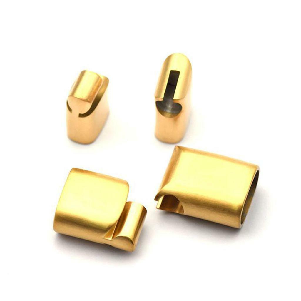 20 Piece Magnetic Jewelry Clasp Buckle Closures Flat Leather Cord Key Rings