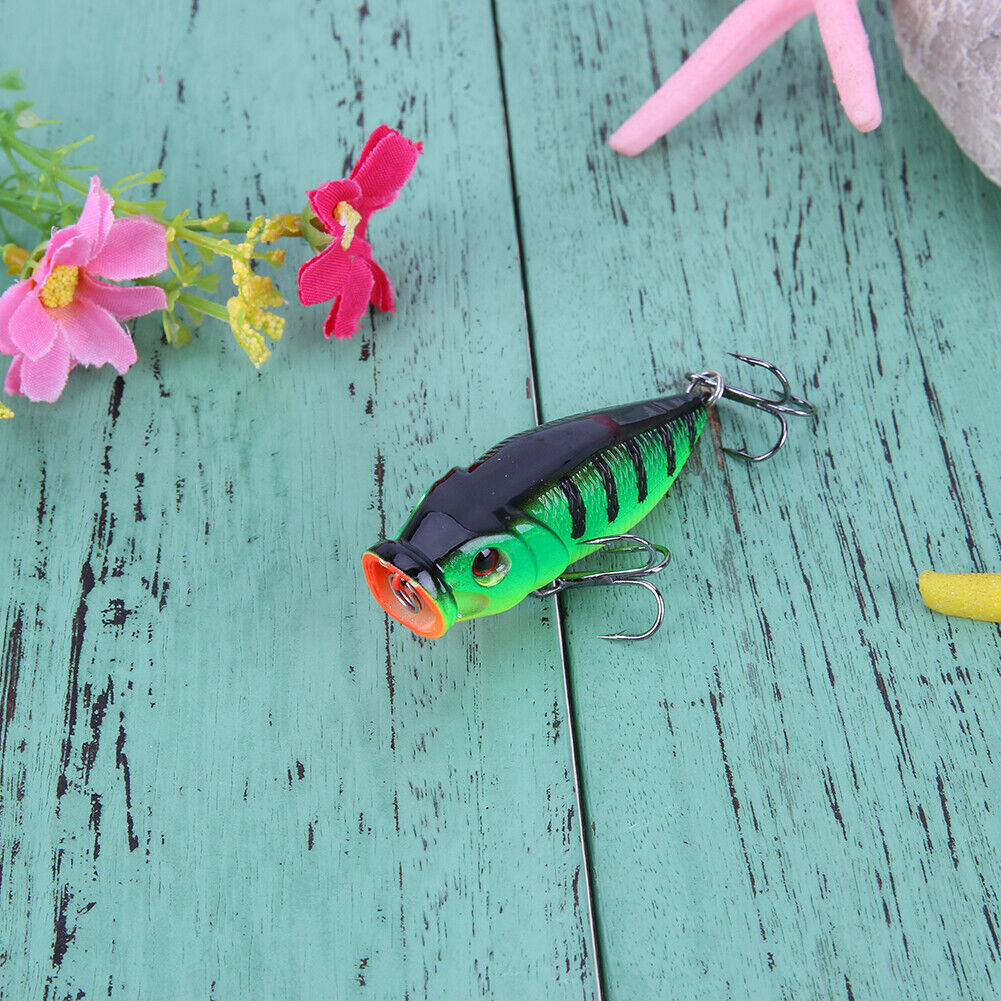 7.5cm 10g Luminous Minnow Shaped Fishing Lure Bait Fishing Tackle