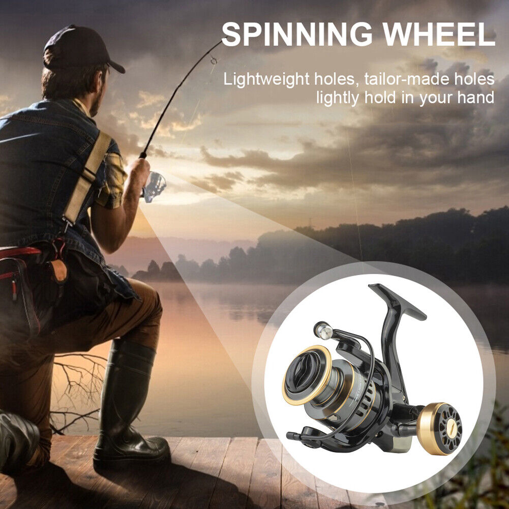 All-Metal Spinning Fishing Reel Fixed Spool Reel Fishing Tackle (HE-7000)