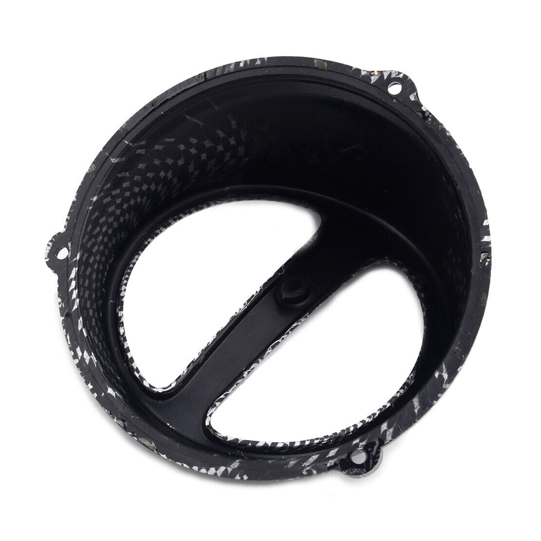 Carbon Fiber Style Air Scoop Fan Cover fit for GY6 150cc Scooter 157QMJ 152QMI