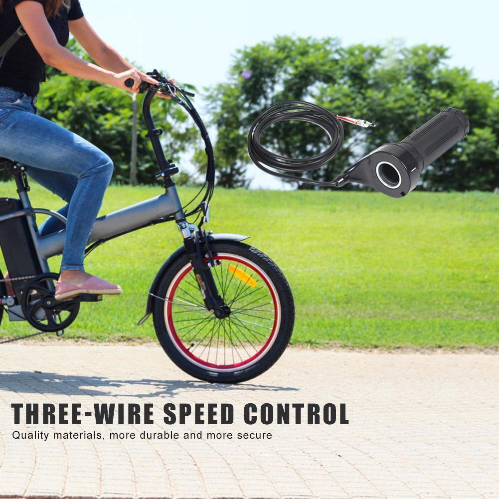 24V 36V 48V 3 Wire Hall Twist Throttle Grip Electric Vehicle Speed Governor