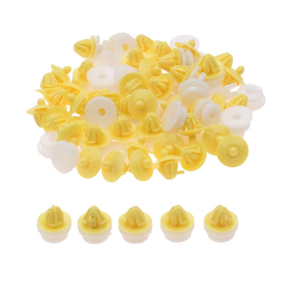 50Pcs Clip part number 7703077250 Rivets Plastic Clips Fastener for Renault