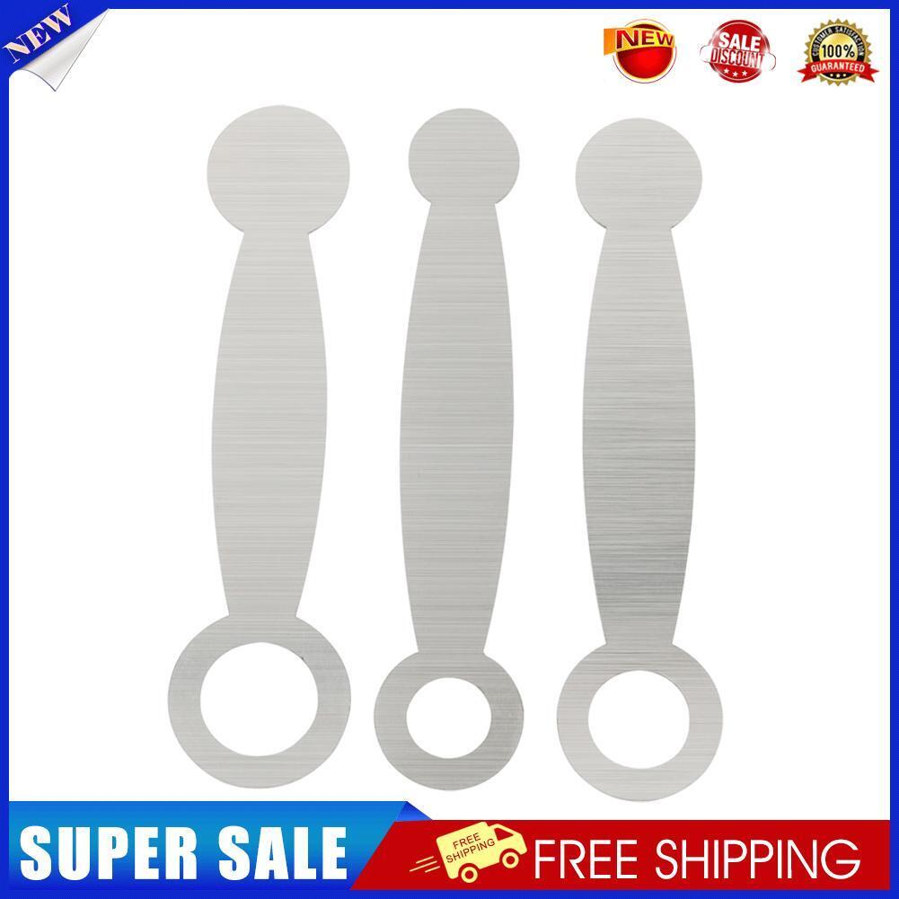 3pcs Flute Pad Repairing Tools Stainless Steel Wind Instrument Leveler Kit