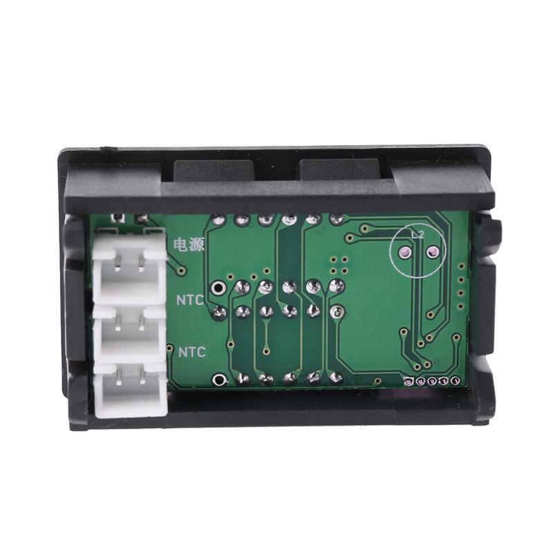 Digital Thermometer Car Auto Temperature Gauge Sensor DC 5V-80V Dual Display
