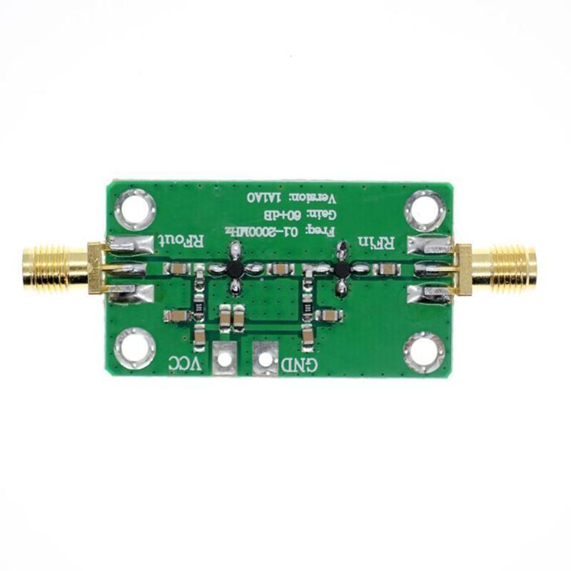 0.1-2000MHz 60dB Broadband High Frequency RF Amplifier Module For FM HF VHF/UHF