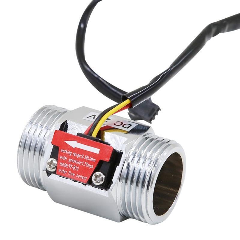 Upgrade Stainless Steel Water Flow Switch 1 Inch Water Flow Sensor 2-6000 m3/h