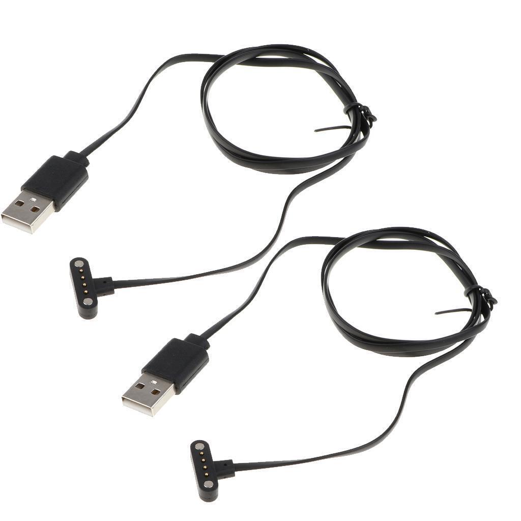 2Pcs Magnetic Charging  Watch Charger Dock Station for watch Set