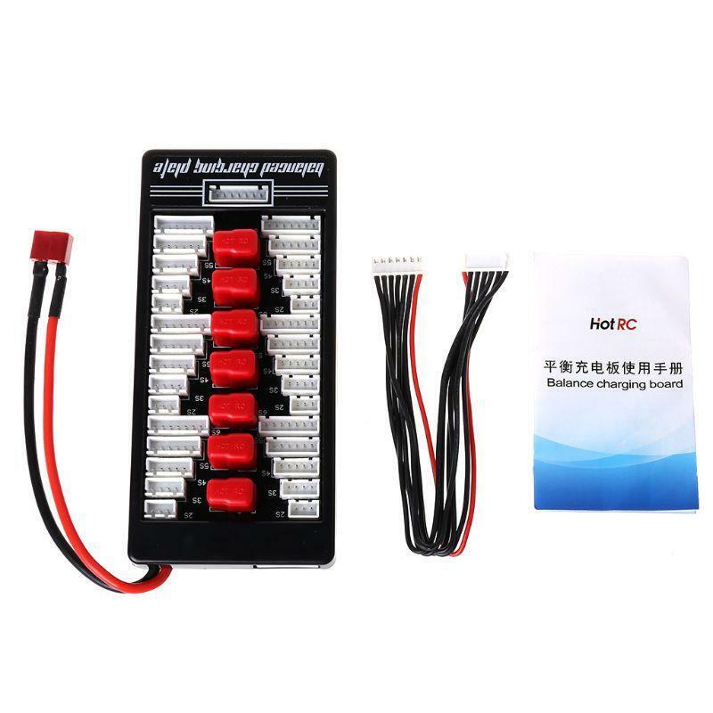 High Quality 2S-6S Lipo Parallel Charging Board Charger Plate T Plug for Imax B6