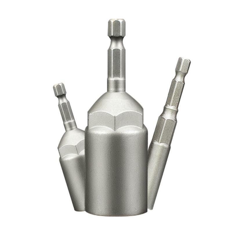 6Pcs Socket Adapter Durable Socket Adapter Impact Driver Socket to Drill Adapter