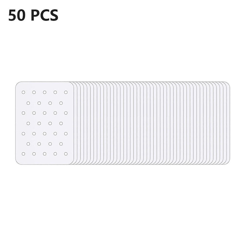 Air Fryer Liners Disposable Baking Sheets Papers (White 20.6x14cm 50x)