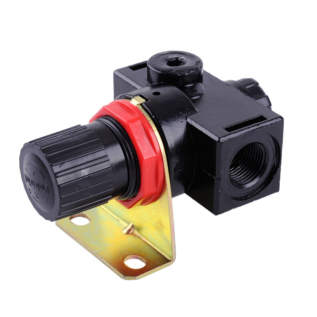 BR3000 G3/8" Pneumatic Compressor Air Pressure Gauge Regulator Valve Bracket Li