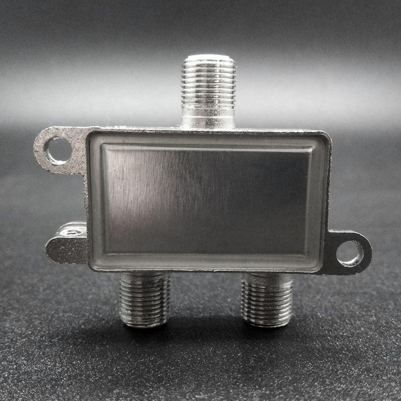 2Way Connector Adapter for TV Video VCR Antenna TV Cable Satellite Tuner Antenna