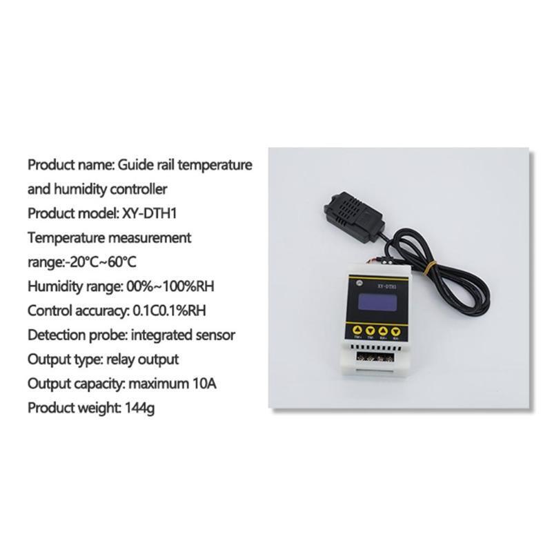 Automatic Constant Temperature & Humidity Control Panel XY-DTH1 DC6-30V