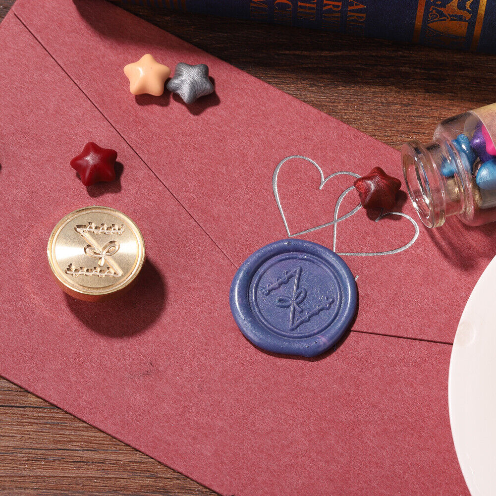 Alphabet Letters Wax Sealing Stamp Head Round Copper Stamps Craft Decor (Z)