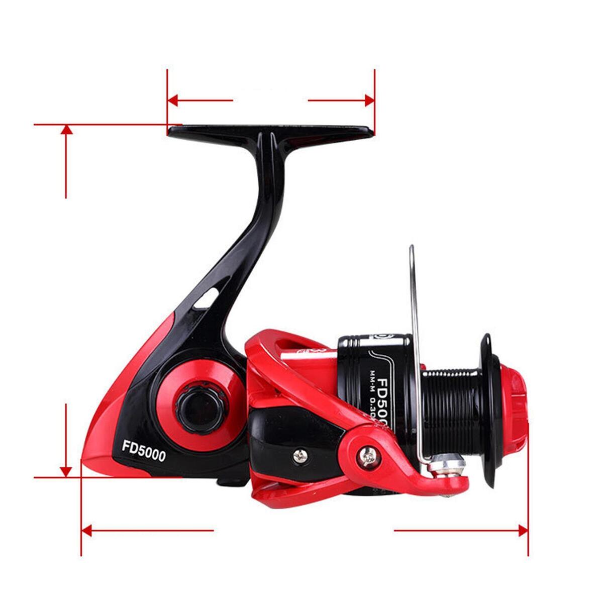 Baitcasting Fishing Reels High Speed 7.4:1 Gear Ratio Fishing Bait Reel