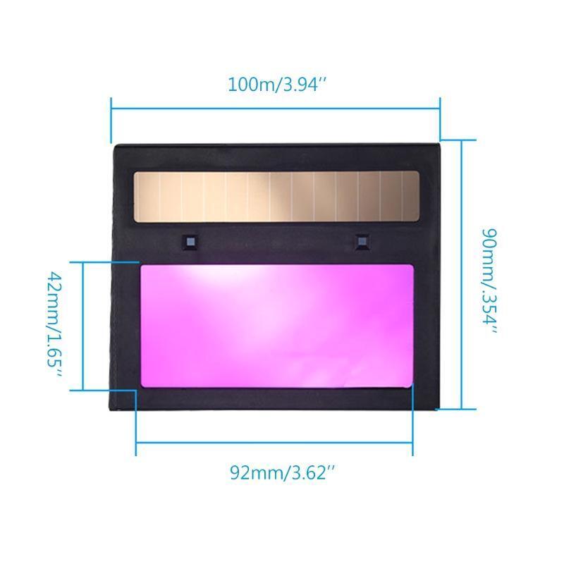 Durable Auto Solar Welding Lens Protect Eyes from Vision Loss from Drilling