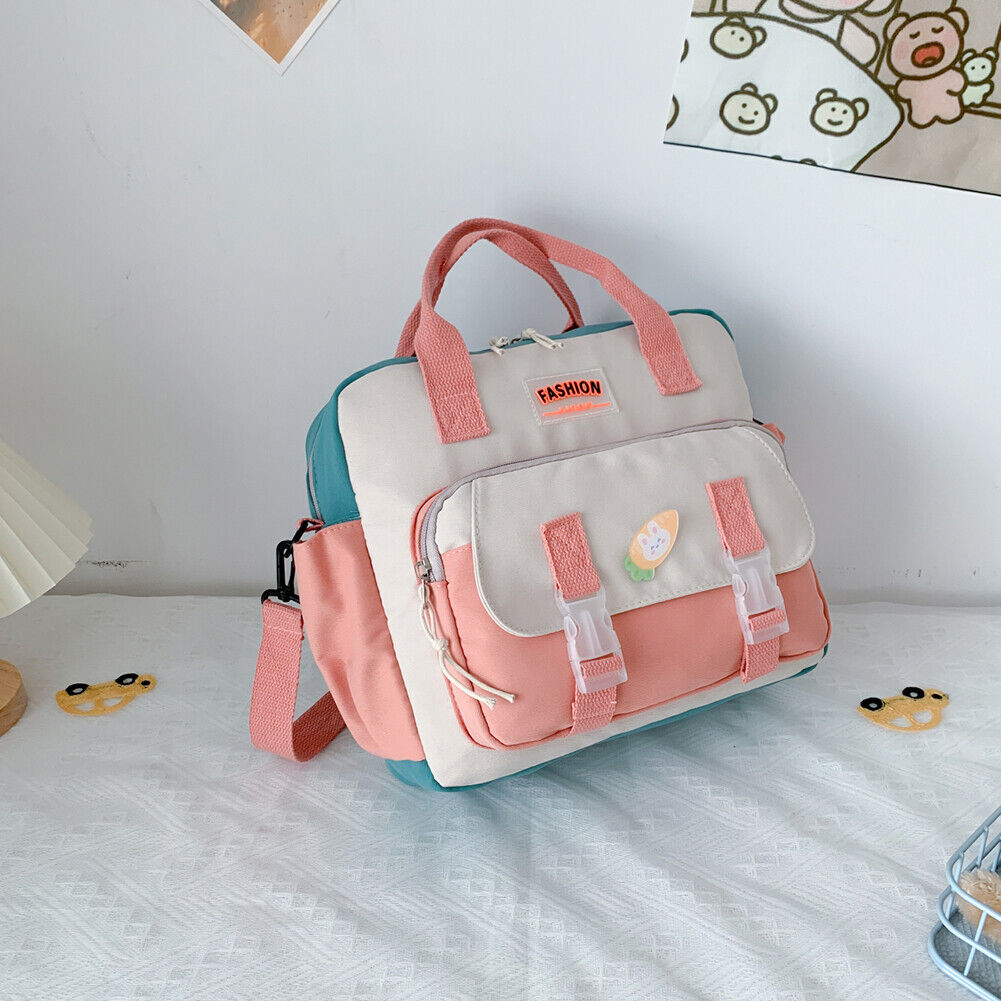Backpack Schoolbag Cute Teenager Girls Travel Shoulder Bag (Watermelon Red)