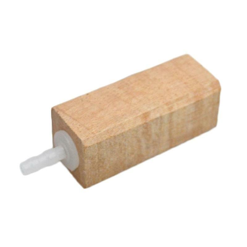 Wooden Air Stone Bubble Release Aquarium Air Stone for Hydroponics Aquaponics
