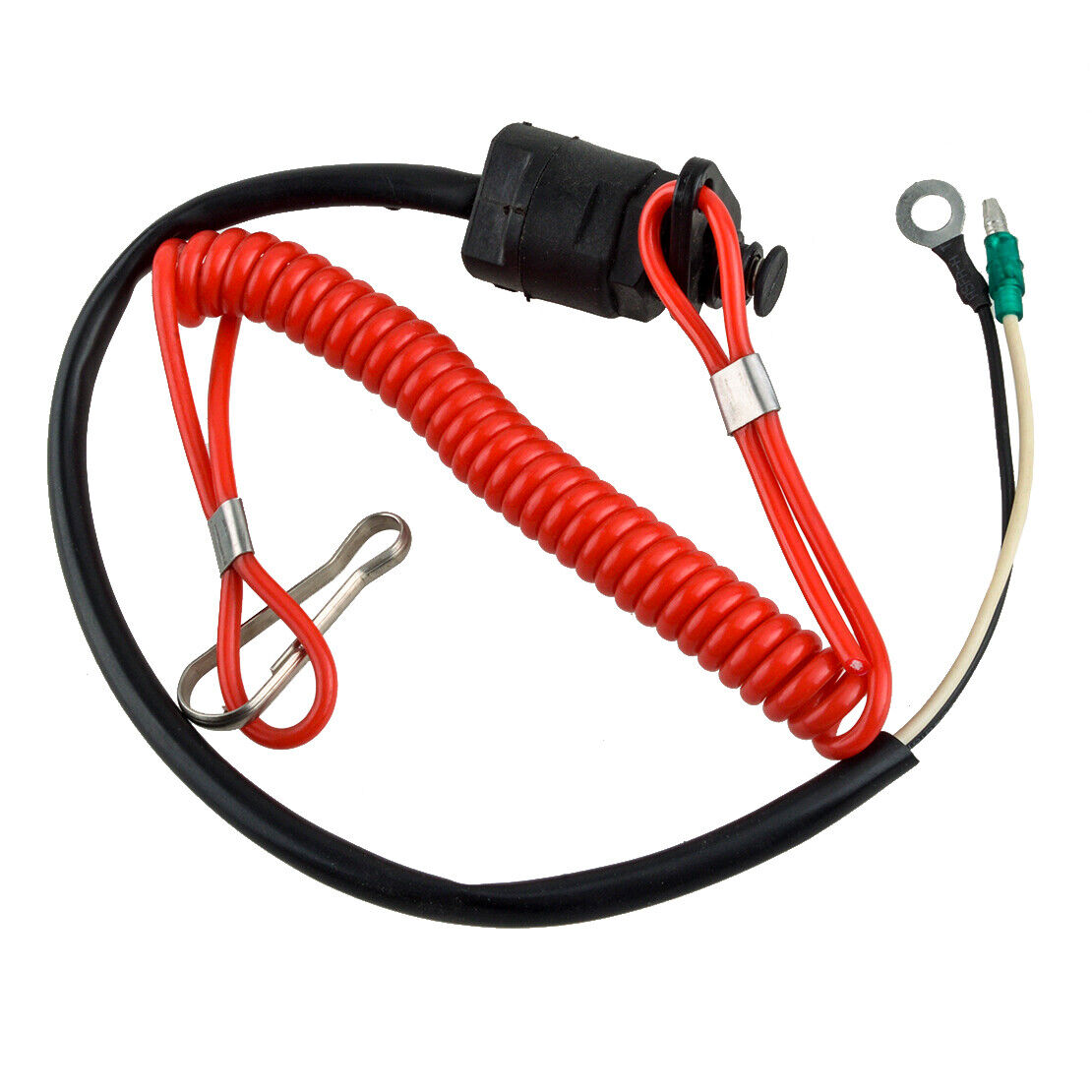 Boat Outboard Kill Switch Safety Tether Cord Lanyard Fit for Marine Mercury