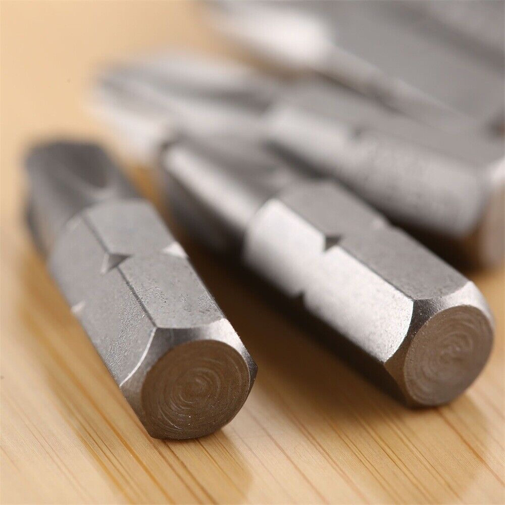 Useful Cross Head Tip Screwdriver Bit Set Tool Cross Screw Driver 1/4" Hex Shank
