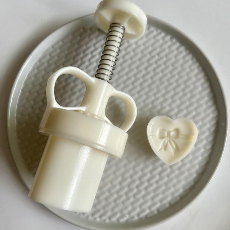 DIY Mooncake Mold Festival Hand Press Mooncake Cutters Pastry Decorating Gadgets