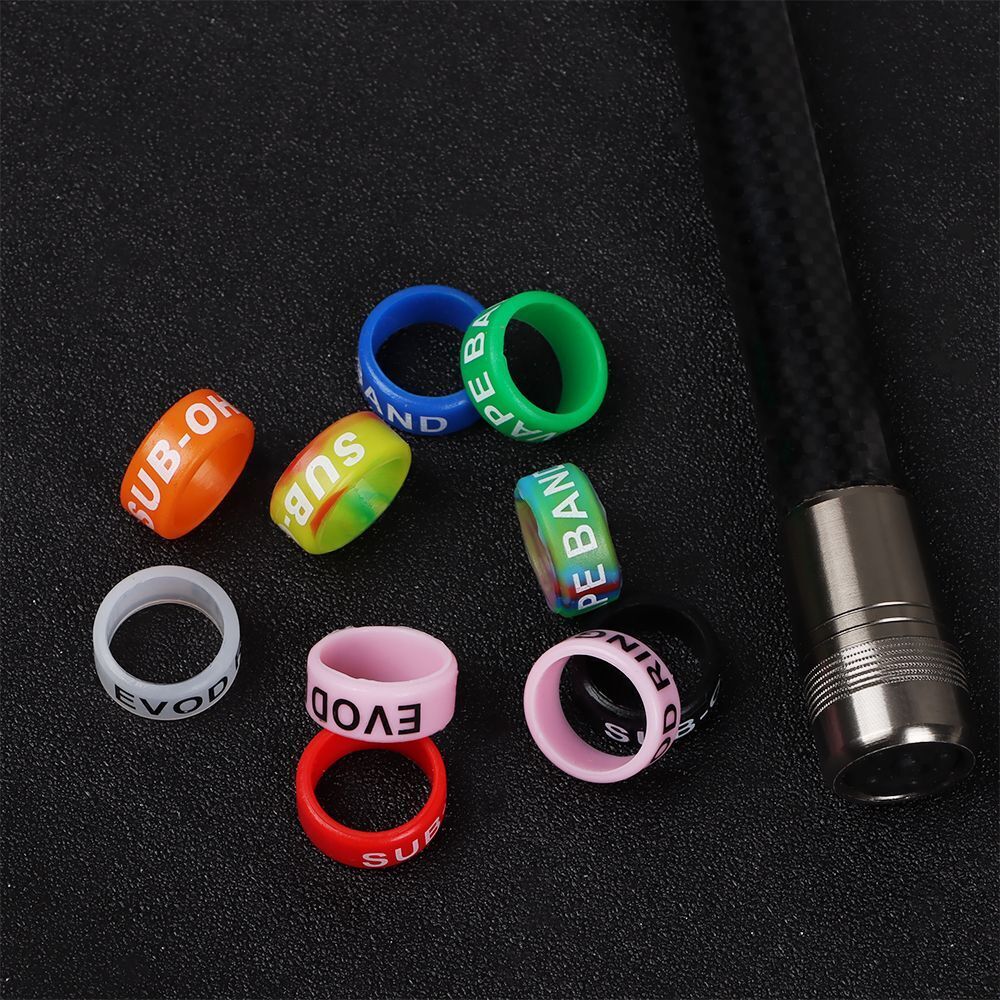 Gel Fishing Rod O-shaped Ring Anti-Slip Ring Protective Case Fishing Tackle