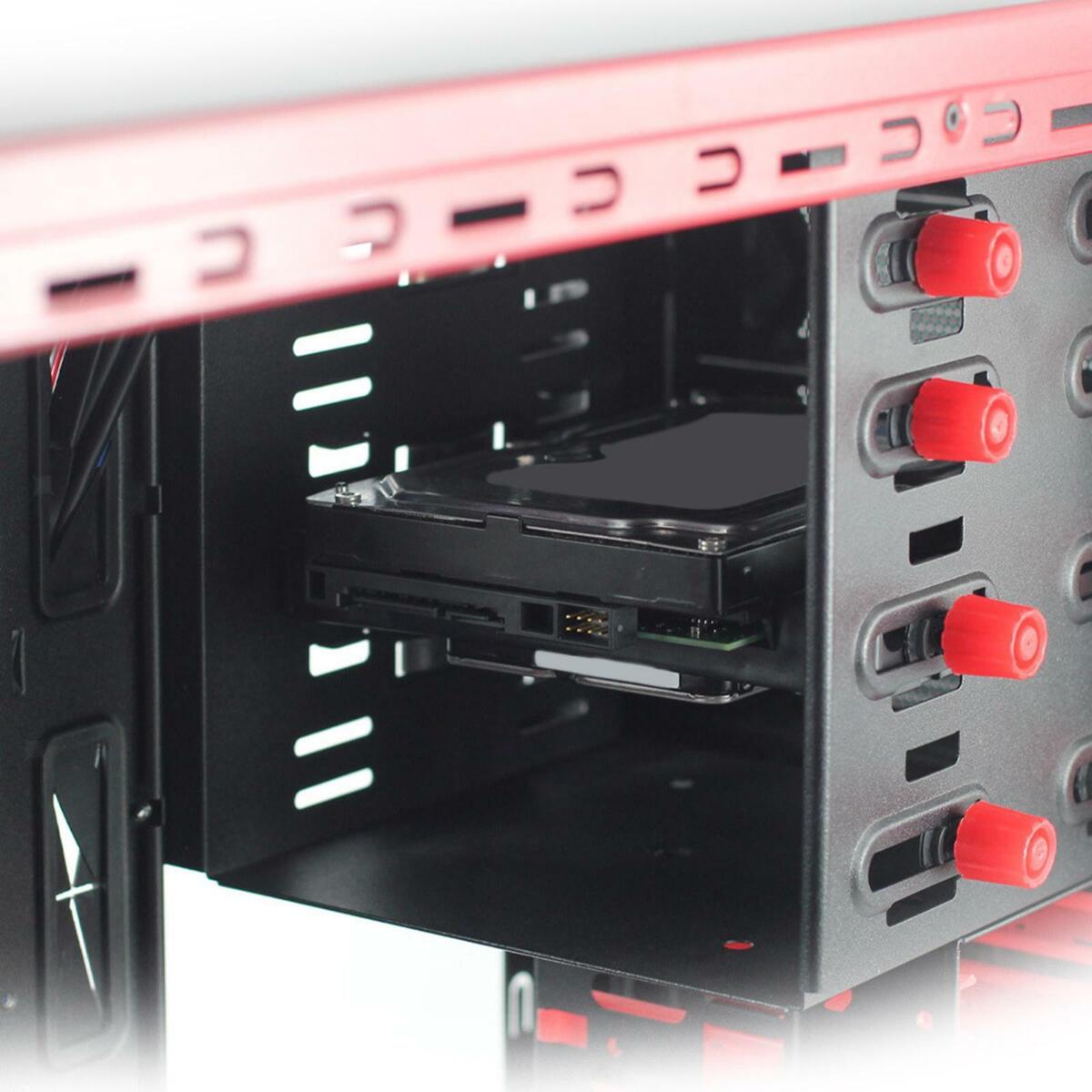 5.25" to 3.5" 2.5" SSD HDD Tray Bay Holder for Gaming Laptop Components