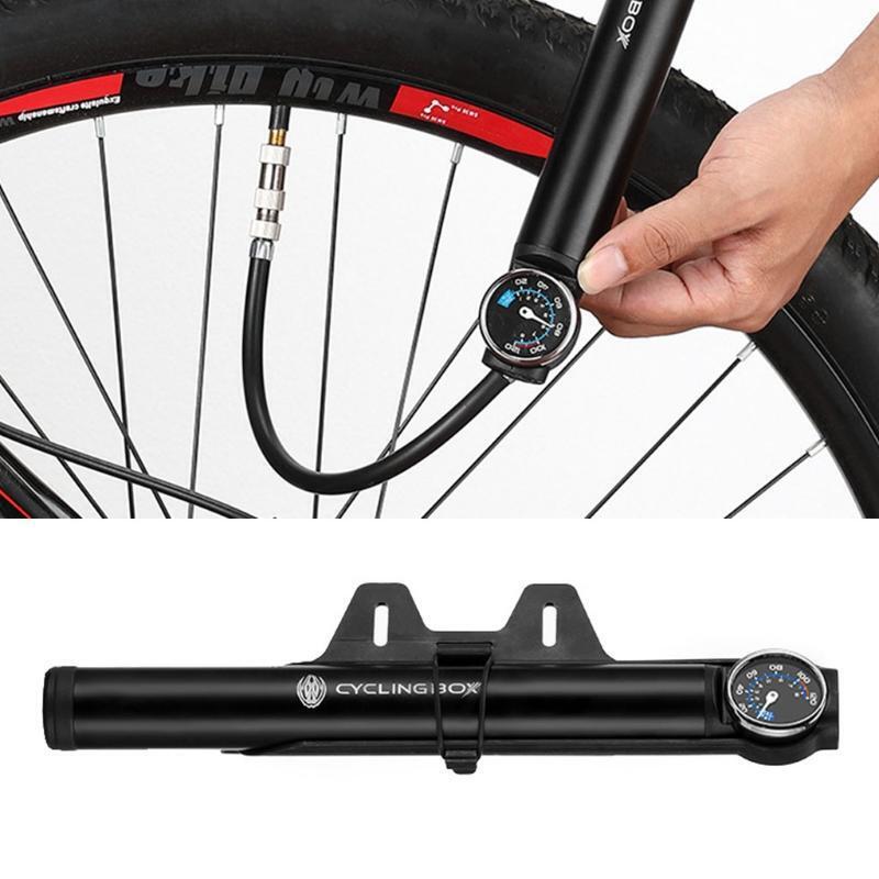 Universal US/French Specification Electric Bike Pump with Dial Portable Reliable
