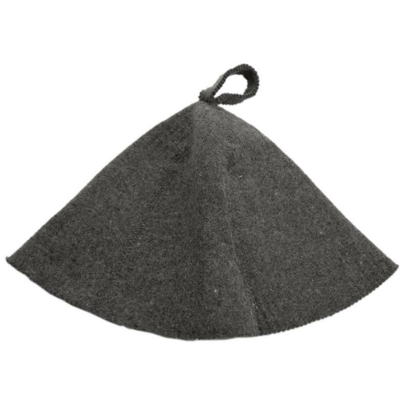 Wool Felt Sauna Hat Anti Heat Russian Banya Cap For Bath House Head Protection