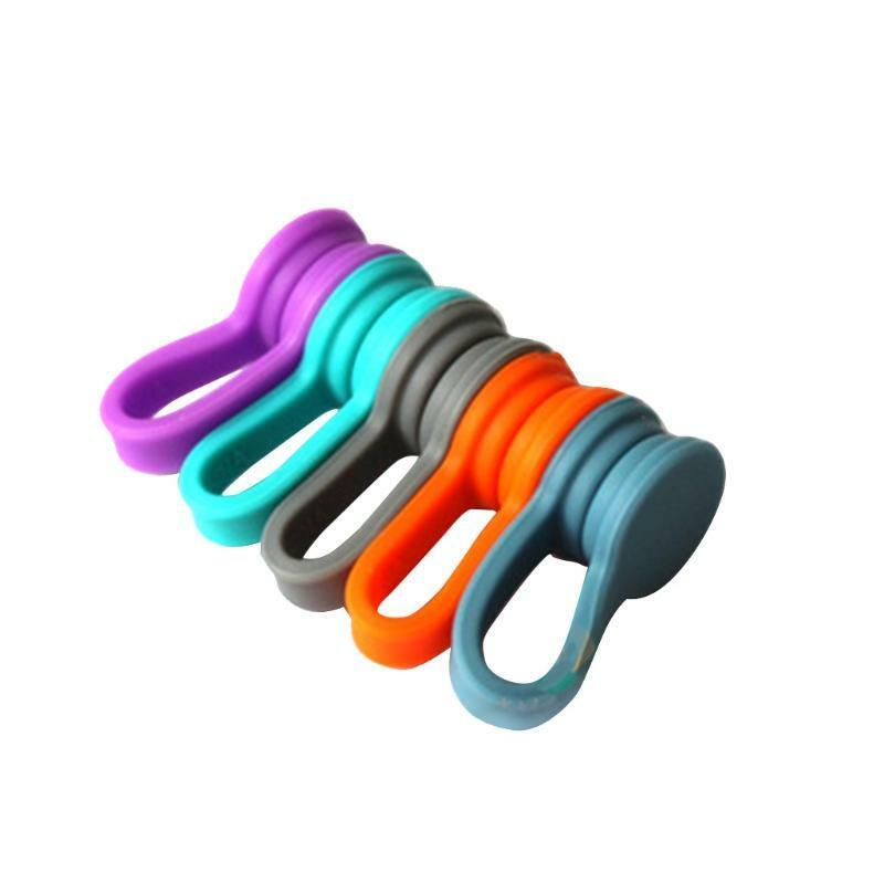 Cable Organizers Clips Magnetic Earphone Cord Wire Storage Holder Soft Silicone
