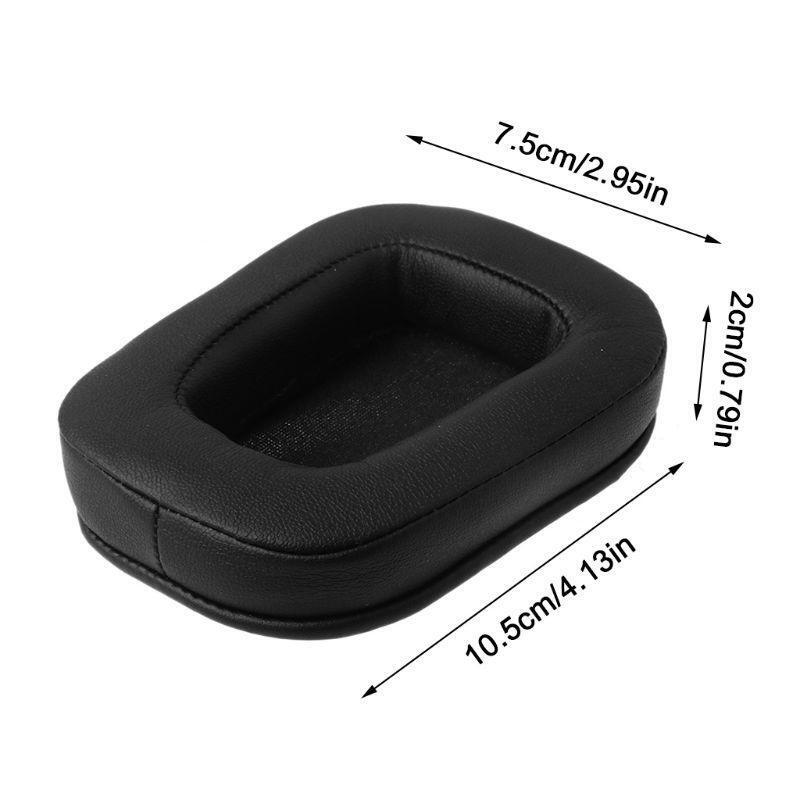 1Pair Protein Skin Earpads Ear Cushion Replacement for Logitech G933 G633 Gaming