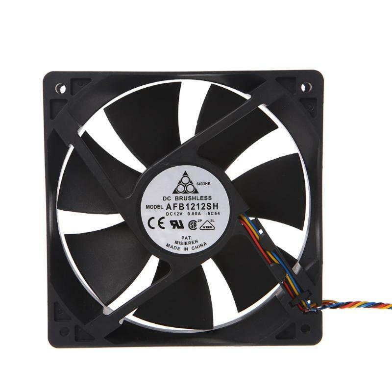 120x120x25mm Brushless DC12V 0.80A 7-Blade Cooling Fan 12025 For Delta AFB1212SH