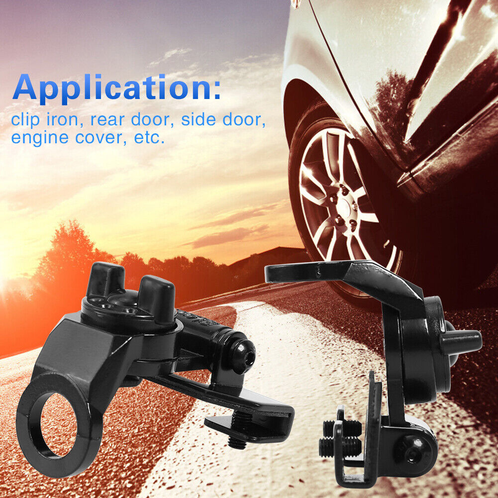 EM-81 Stainless Steel 2-Axis Trunk Hood Bracket for Mobile Radio Antenna