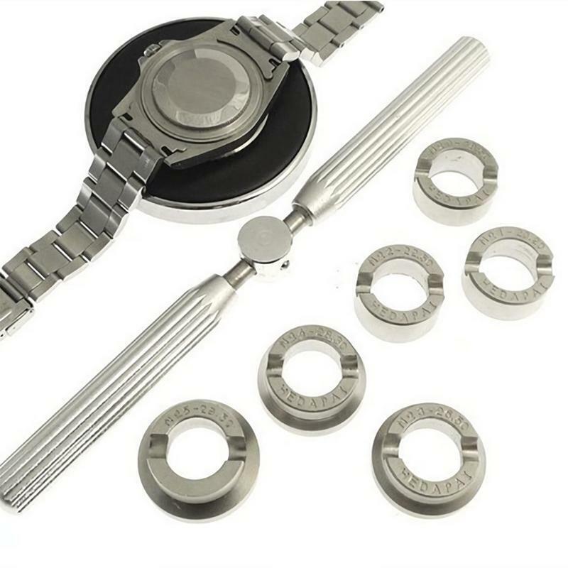 7pcs/set Watch Repair Tool Opener Gadgets Convenient Durable Watches Remover Kit