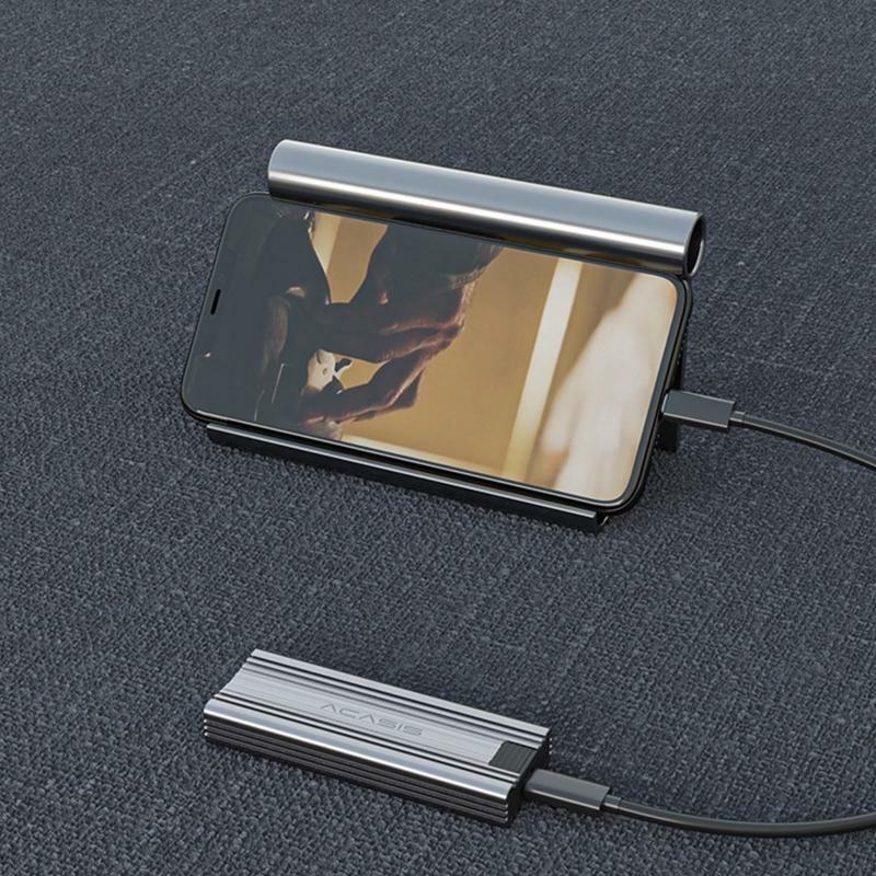 Aluminum Case USB 3.1 Type-C Tool-Free M.2 Hard Drive Enclosure for SSD 2242-80