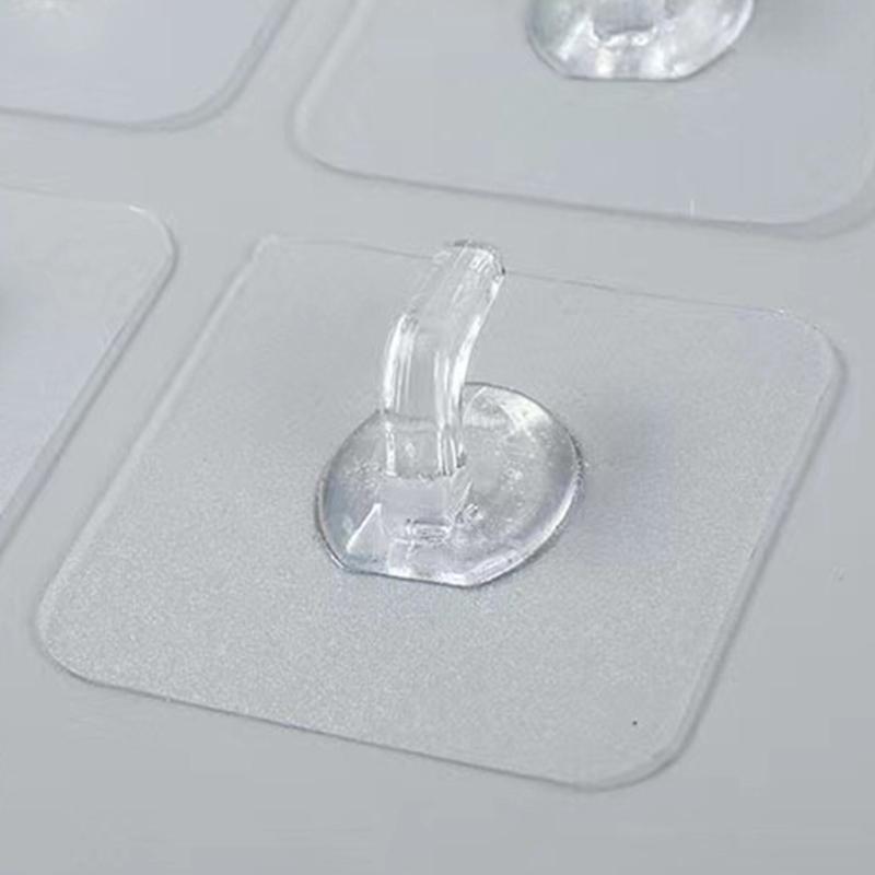 Wall Hook Strong Self Adhesive Transparent Suction Cup Heavy Load Rack