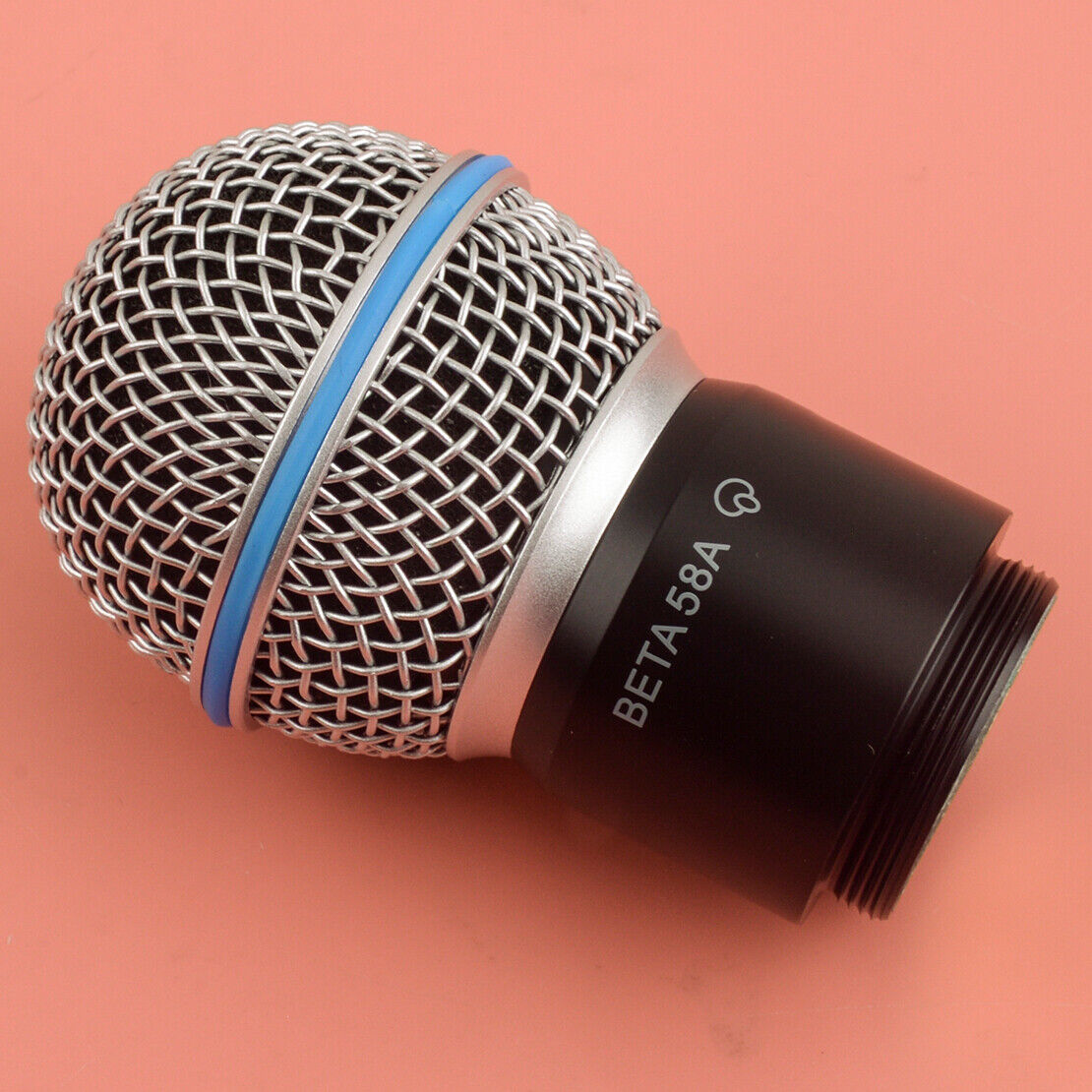 1x Wireless Mic Replacement Head Capsule Fit For Shure BETA58/58A Microphone top