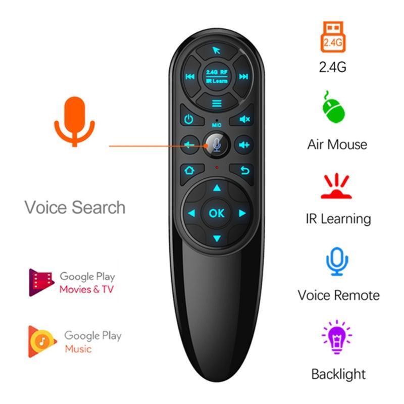 Professional LCD/LED TV Projector Voice Remote Control Q 6 2.4G Controller