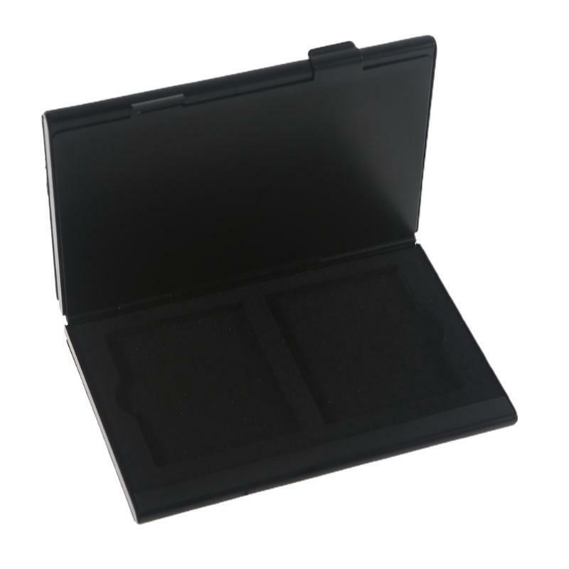 Portable Game Card Case 5-Slot Metal Memory Card Box Carrying Holder Organizer